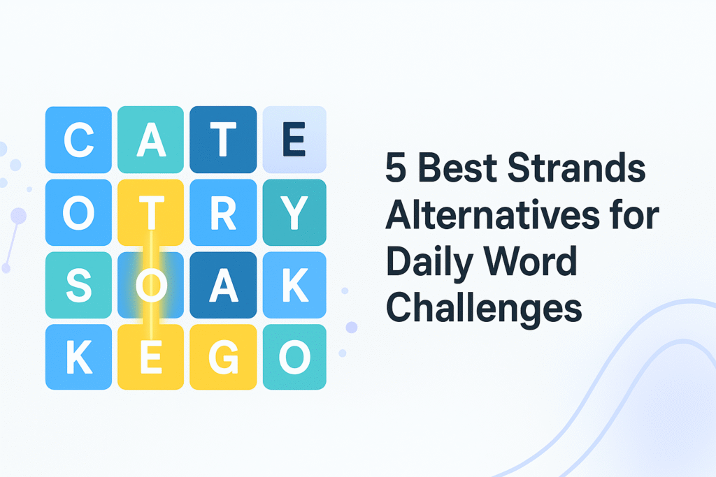 5 Alternatives to Strands if You Want More Daily Challenges